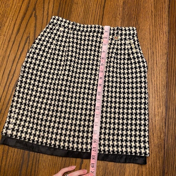 Laura Biagiotti Golf Vintage Herringbone Women's sz XS Classy Academia Old Money - Picture 13 of 14